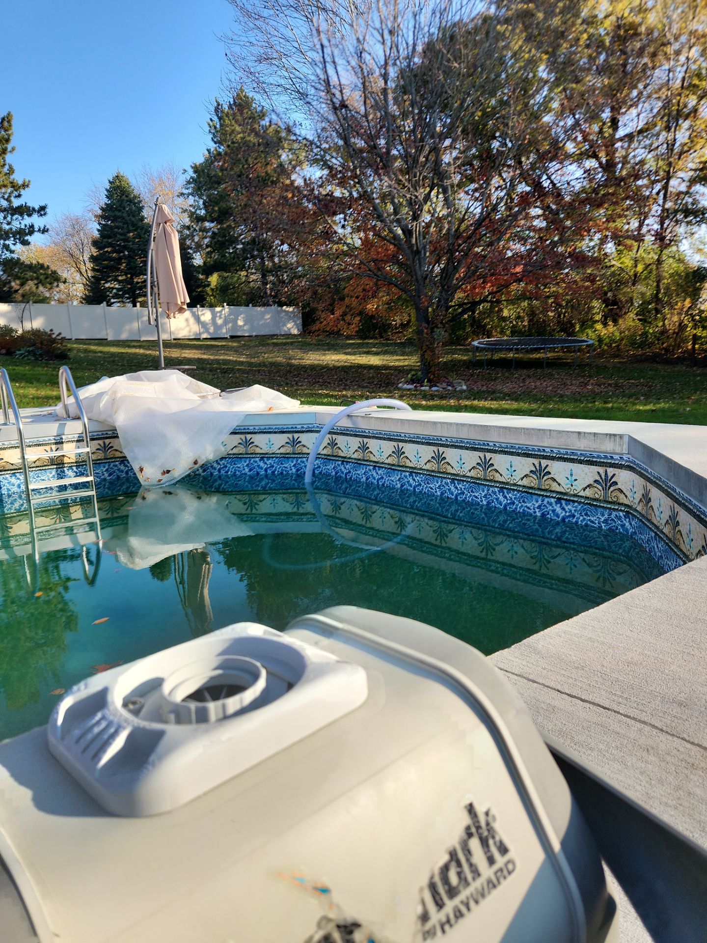 Completed Thursday Pools fiberglass pool installation 9 in Wisconsin