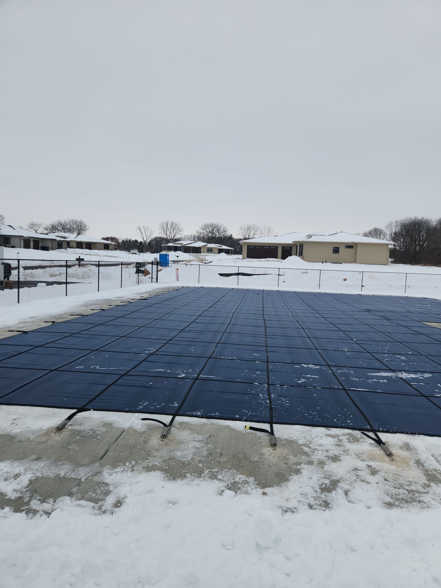 Completed Thursday Pools fiberglass pool installation 17 in Wisconsin