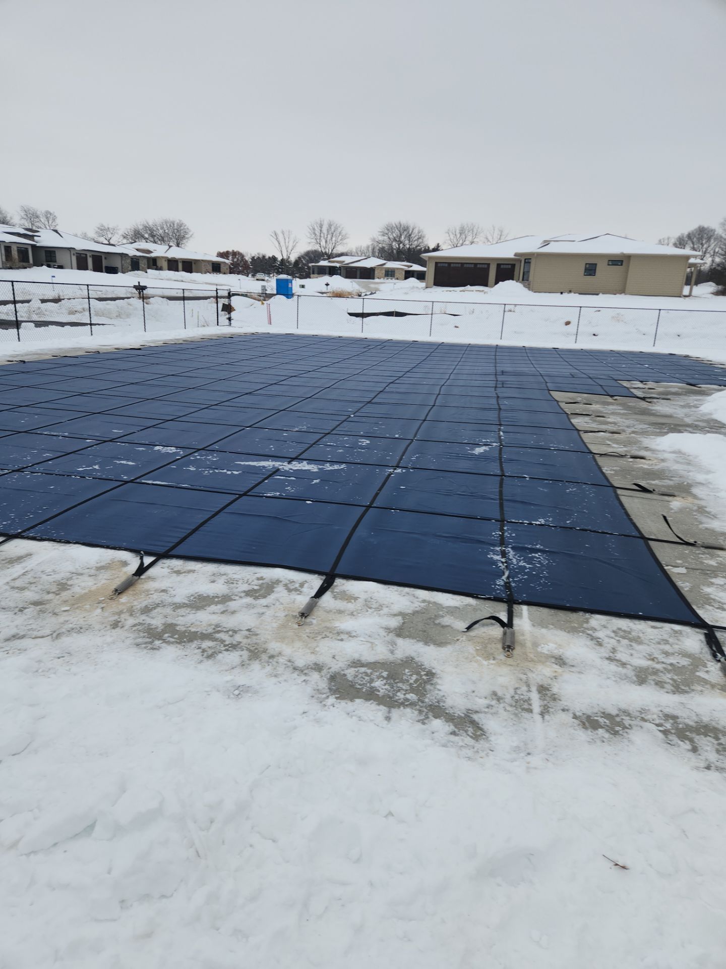 Completed Thursday Pools fiberglass pool installation 18 in Wisconsin