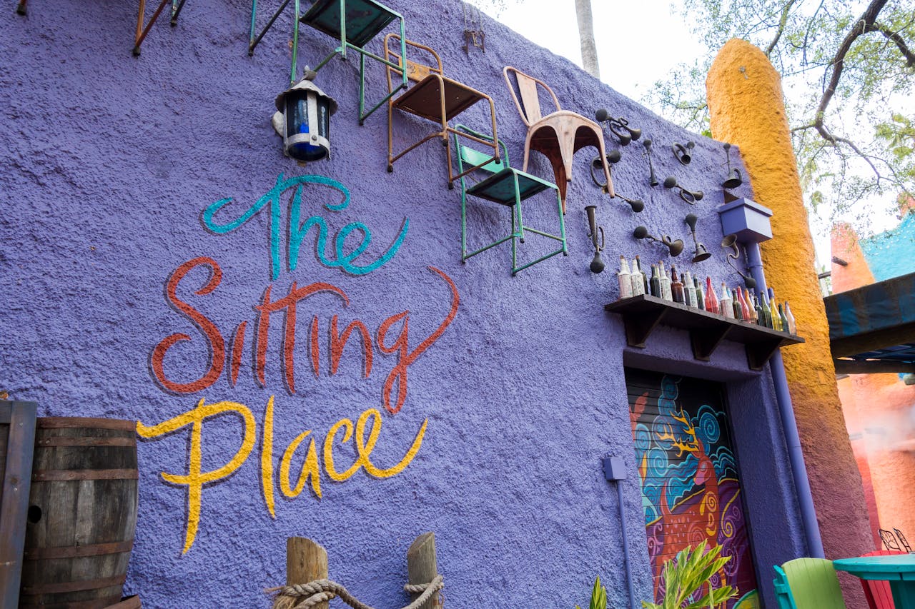 Evening pool gathering